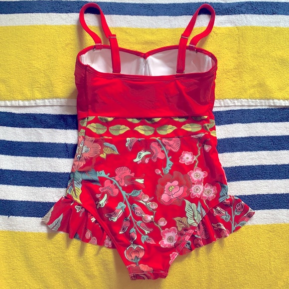 Vintage style Modcloth one piece bathing suit - Picture 2 of 4